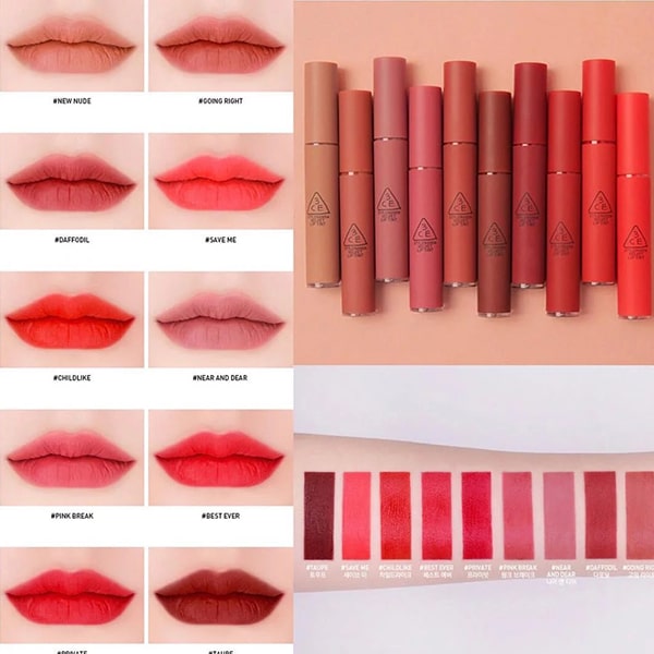 Son 3CE Stylenanda Velvet Lip Tint